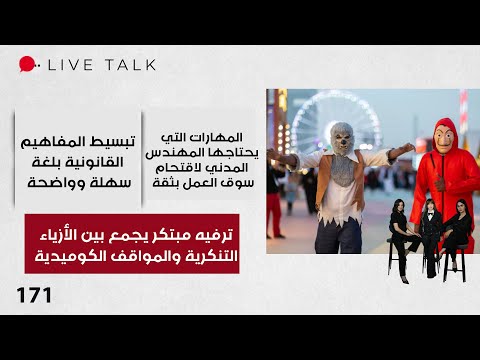 فيديو | ترفيه مبتكر يجمع بين الأزياء التنكرية والمواقف الكوميدية - Live Talk - الحلقة ١٧١