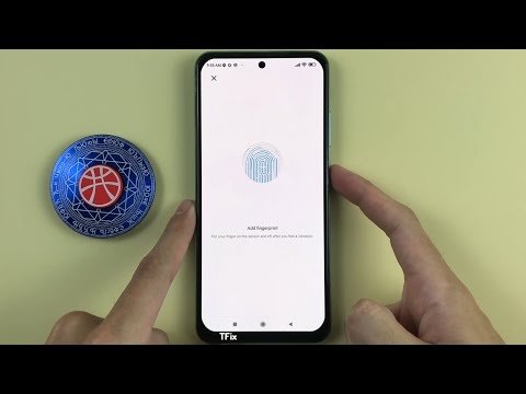 How to set pattern, fingerprint, face password on Xiaomi Redmi Note 10 Android 11
