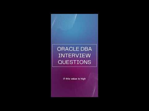 What is DB CPU wait event | Oracle DBA Interview questions.