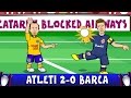 ATLETICO MADRID vs BARCELONA 2-0 -penalty CONSPIRACY? (Champions League Quarter Final Highlights)