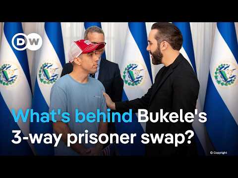 在複雜的囚犯交換中，被美國驅逐出境的委內瑞拉移民被送回委內瑞拉 | DW News (Venezuelan migrants deported from US are returned to Venezuela in complex prisoner swap | DW News)