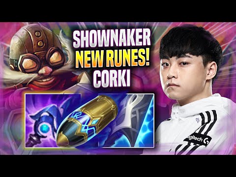 SHOWMAKER IS READY FOR CORKI WITH NEW RUNES! - DK ShowMaker Plays Corki MID vs Xerath!