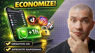 COMO DESATIVAR APPS EM SEGUNDO PLANO NO iPHONE para economizar bateria em 2026