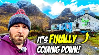They BURNED It After I Left! - Jimmy Savile's Abandoned HIDEOUT in Glencoe Highlands