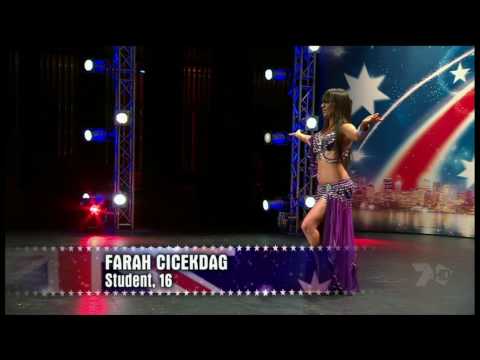 Australia's Got Talent 2010 - Farah Cicekdag