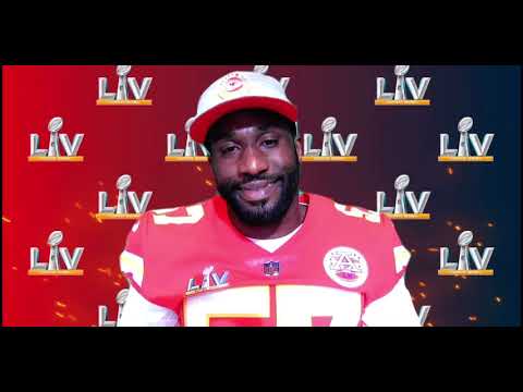 Alex Okafor Super Bowl 55 Media Day