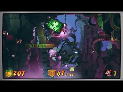 Crash Bandicoot™ 4 : It's About Time  - NAVIGATIONAL AWARENESS Walkthrough 100% ALL CRATES
