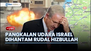 Pangkalan Udara Tel Nof Diobrak-abrik Rudal Hizbullah | Serangan Pagi Buta Drone Irak Hantam Israel