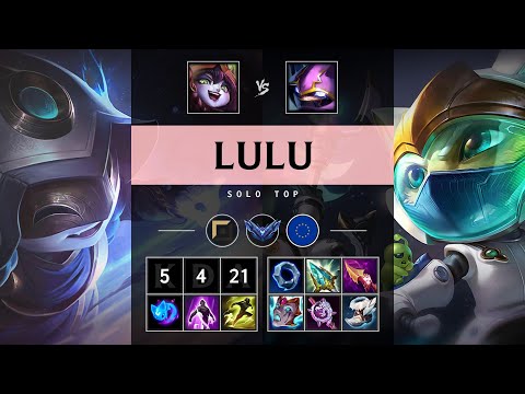 Lulu Top vs Kennen - EUW Diamond Patch 25.09