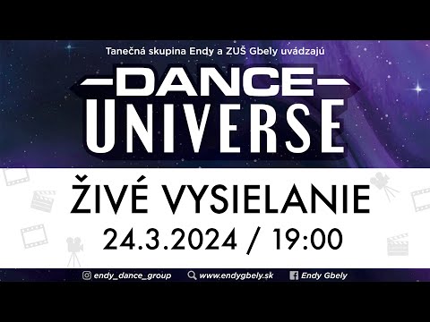 ENDY Gbely - Živé vysielanie 24/03/2024/ Dance universe