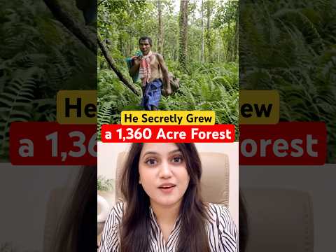 He Grew a 1,360 Acre Forest Alone! #jadavpayeng #forestmanofindia #molaiforest #molai #assam #india