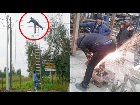 Это Нужно Увидеть! Тупейшие Ошибки Работников Снятые на Камеру