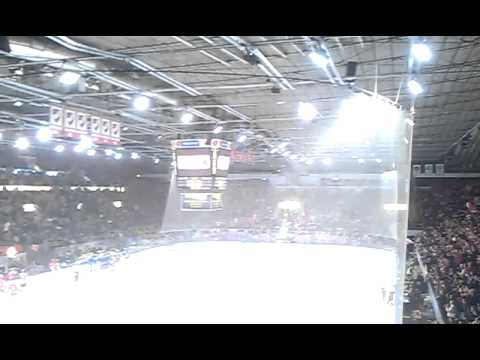 Commercial brake at HIFK vs. Blues - third final game 2011