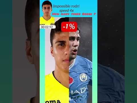 impossible Rodri pause speed 4x 😲😲😲😲 #football #cr7 #trading #messi #shorts🩳🩳