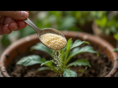 Just 1 tablespoon in water & all plants grow twice as fast!