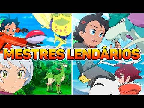 10 MESTRES POKÉMON QUE CAPTURARAM LENDÁRIOS!! Pt.3