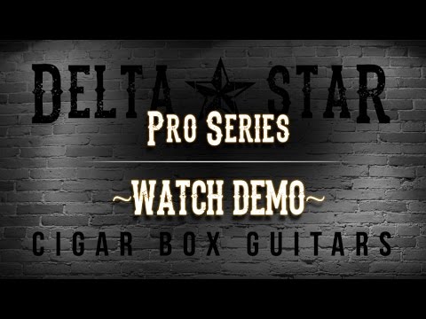 Delta Star Black Mamba PRO Cigar Box Guitar image 4