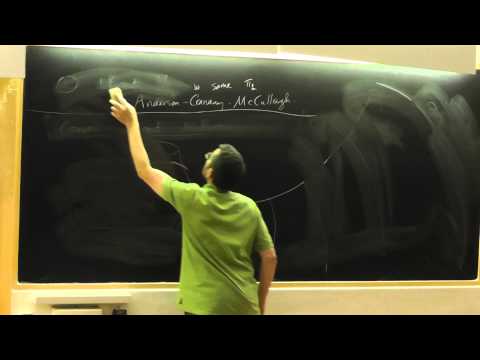 Yair Minsky at Bonahon Conference