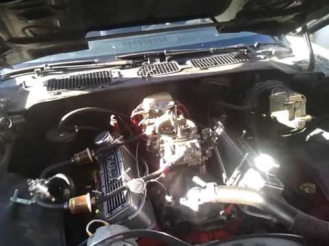 Holley 650 Double Pumper Running