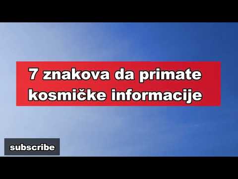 7 znakova da primate kosmičke informacije