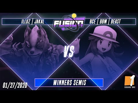 Fusion #8 - BBM | BCe | Beast (Pokemon Trainer) Vs. Iluz | Jakal (Wolf) - Winners Semis - SSBU
