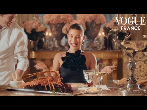 Hailey Bieber teste la cuisine traditionnelle française, avec Jean Imbert | Vogue France