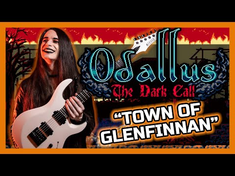 ODALLUS: THE DARK CALL [Metal Guitar Cover] "Town of Glenfinnan" || Klaymore / @KatyScary