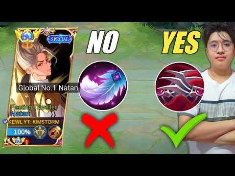 NATAN NEW CRITICAL BUILD IS BROKEN AGAINST SQUISHY HERO🔥