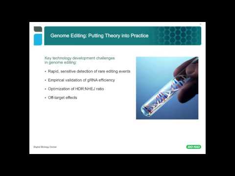 Ultra-Sensitive Quantification of Genome Editing Events by Droplet Digital™ PCR (ddPCR™)