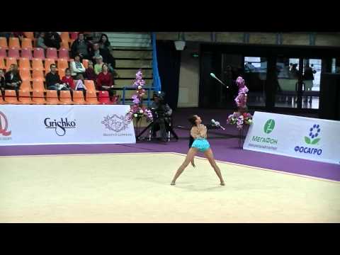 Chan Emma (AUS) clubs Int Comp Senior Grand Prix Moscow 2015