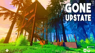 FIRST LOOK at This VERY DIFFERENT New Survival Game | Gone Upstate Gameplay | Part 1