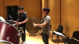 Video thumbnail for Zildjian 20” medium Light Classic Orchestral Selection Cymbals by Nithit Rujikajorndej