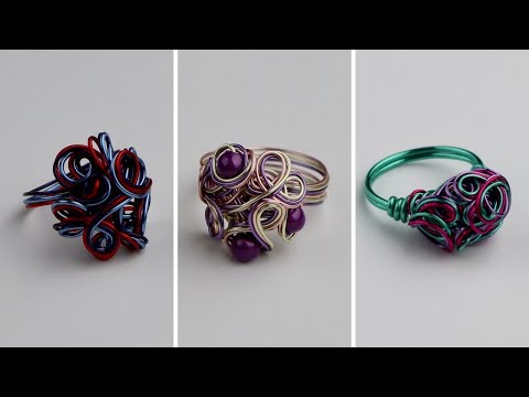 DIY Wire Wrapped Chaos Ring Tutorial