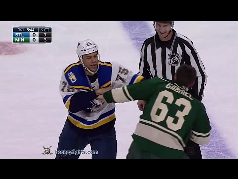 Ryan Reaves vs Kurtis Gabriel