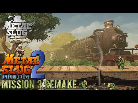 Metal Slug Code: J - Metal Slug 2 Remake Mission 3 (No Death) | MS Awakening