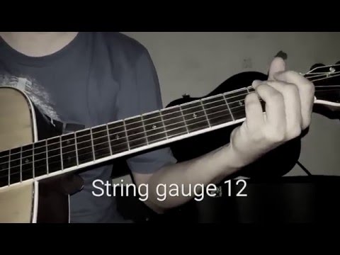 yamaha fg461s sound test strings guage 12