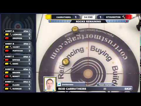 US Open of Curling: Reid Carruthers vs Jeff Stoughton