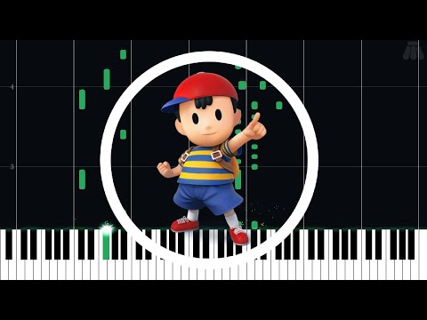 Yucca Desert - EarthBound Beginnings - Intermediate Piano Tutorial