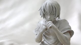 【名探偵コナン】安室透のフィギュア作ってみた   sculpting clay figure　"amuro touru  "