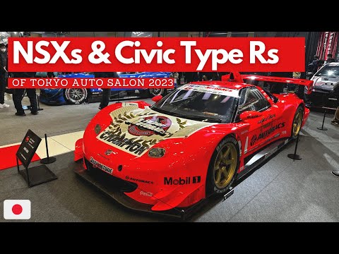 NSXs & Civic Type Rs of Tokyo Auto Salon 2023