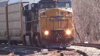preview picture of video 'Fast Intermodal Train in Savage, MD'
