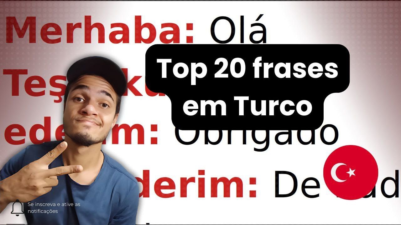 20 Frases em Turco Que Todo Iniciante Precisa Saber  | Aulas para iniciantes