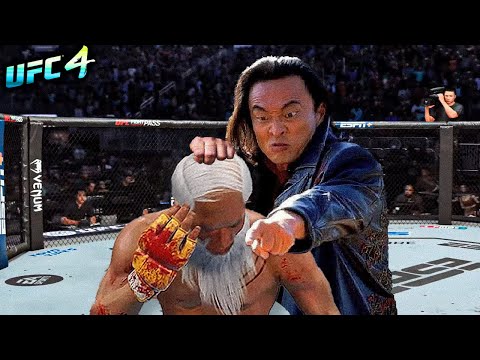 Old Bruce Lee vs. Cary Hiroyuki Tagawa | Shang Tsung (EA sports UFC 4)