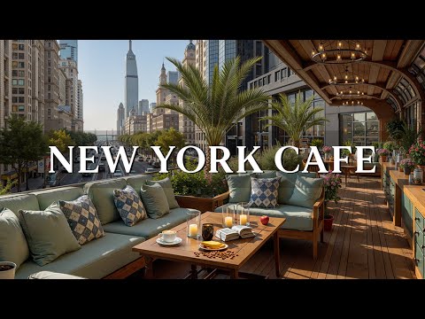 Morning Bossa Nova Jazz in New York City ☀️ Cafe Jazz Music for Work, Coffee & Creative Mood