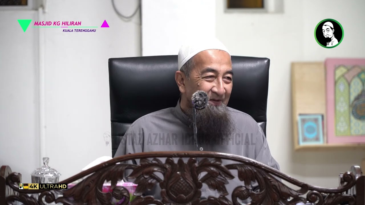 🟡 Koleksi Kuliah Ustaz Azhar Idrus | Masjid Hiliran Kuala Terengganu | 4K