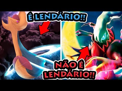 A DIFERENÇA ENTRE POKÉMON MÍTICO E LENDÁRIO!!