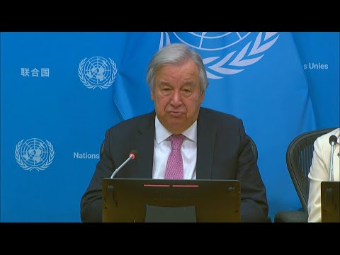 Video Thumbnail: UN issues call to 'rethink priorities' amid surge in global arms spending | AFP
