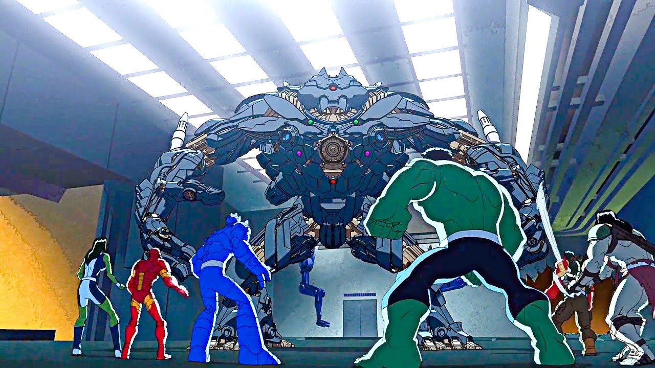 Villains Hacks And Merge All Hulk Buster Suits To Kill The Hulk Family