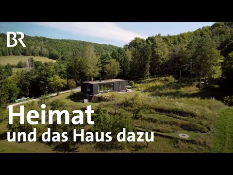 Hausbau im Einklang mit Natur und Heimat: Modernes Haus mit Erdkeller | Raus aufs Land | BR