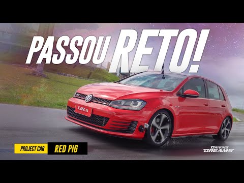 Faltou freio, excesso de potência? O que aconteceu no VW Golf GTI mk7 Stage 2 Etanol! Red Pig #157